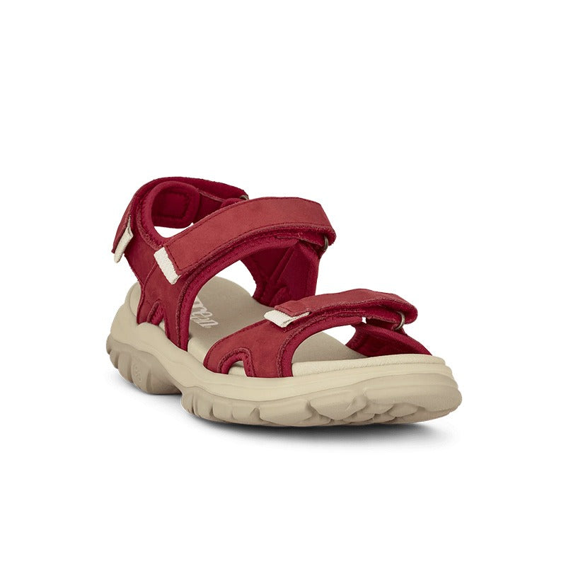 Green Comfort sandale de trekking féminine - Rouge