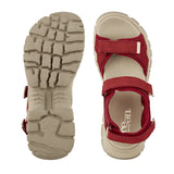 Green Comfort sandale de trekking féminine - Rouge