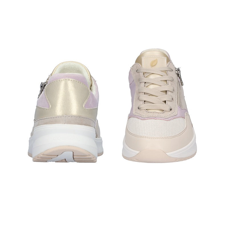 Women's Sneaker, Beige/Lavender, Waldläufer