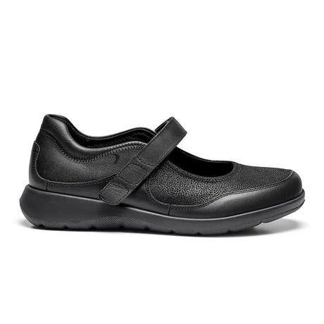 New Feet ballerina med stretch - Sort
