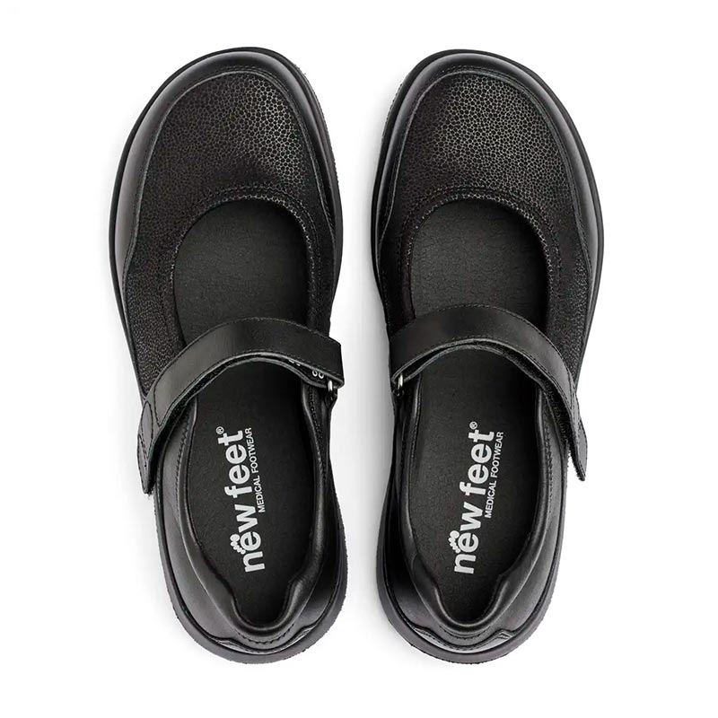 New Feet ballerine avec stretch - Noir