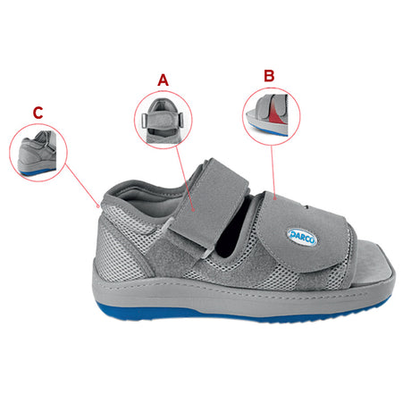 Chaussure de décharge de pression pour hommes - Darco Relief Dual
