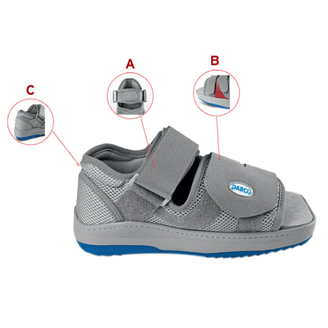 Chaussure de décharge de pression pour hommes - Darco Relief Dual