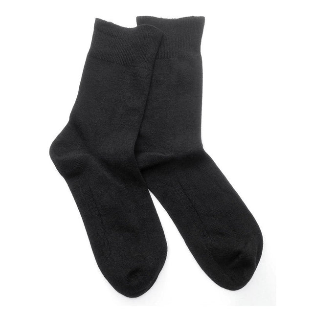 Chaussettes diabétiques Bamboo - Noires
