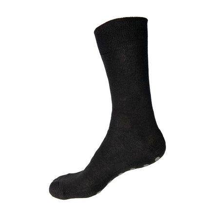 Non-slip diabetes socks, Black