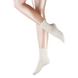 Chaussettes de nuit avec angora - Blanc cassé
