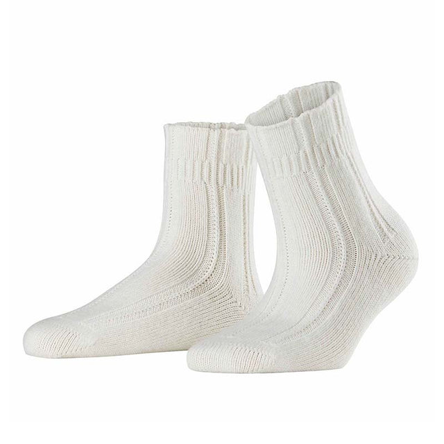 Chaussettes de nuit avec angora - Blanc cassé