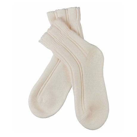 Chaussettes de nuit avec angora - Blanc cassé