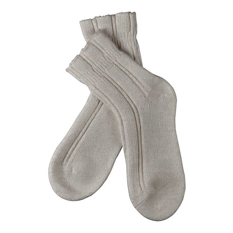 Chaussettes de nuit avec angora - Gris
