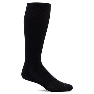 Støttestrømpe til herrer - Featherweight Black - Seniorshop