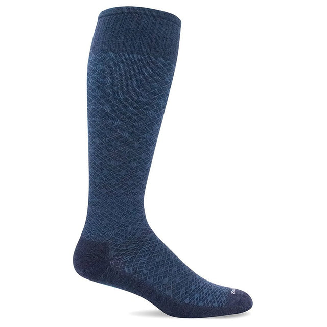 Støttestrømpe til herrer - Featherweight Navy