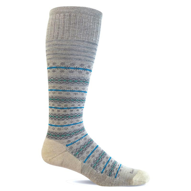 Bas de contention pour femmes - Fairisle Barley