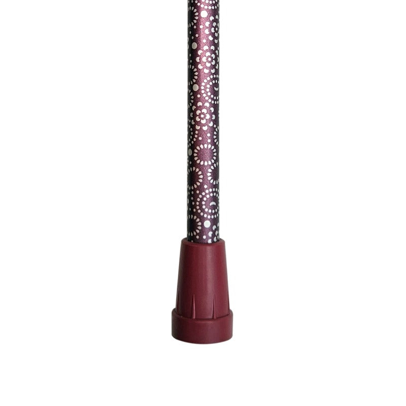 Canne, Pliable, Motif Bordeaux