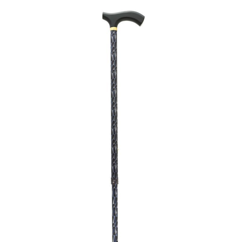 Stok med justerbar højde - Grafisk mønster - Seniorshop