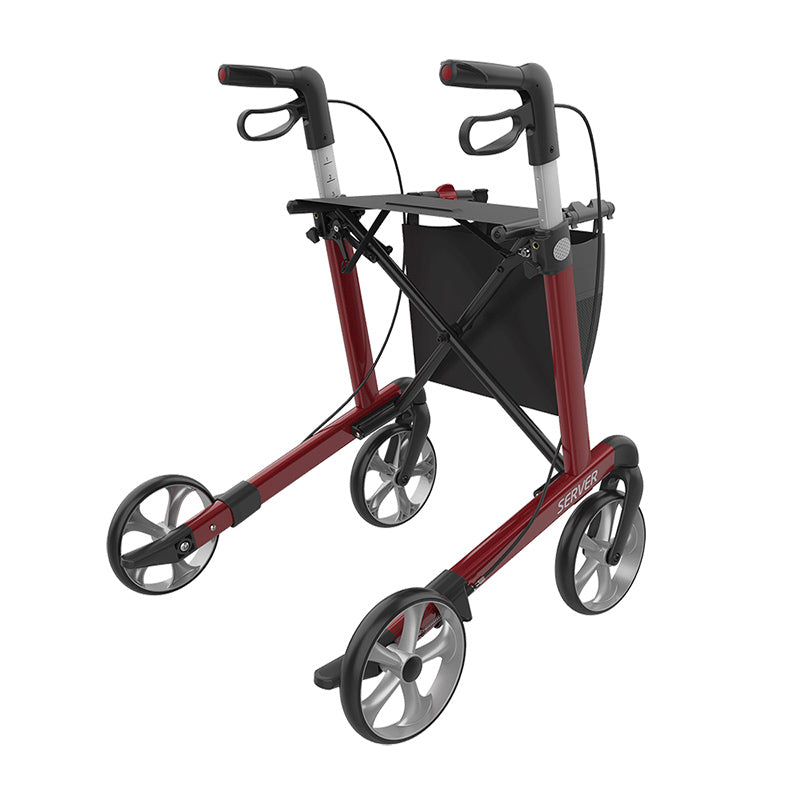 Server Rollator - Rouge