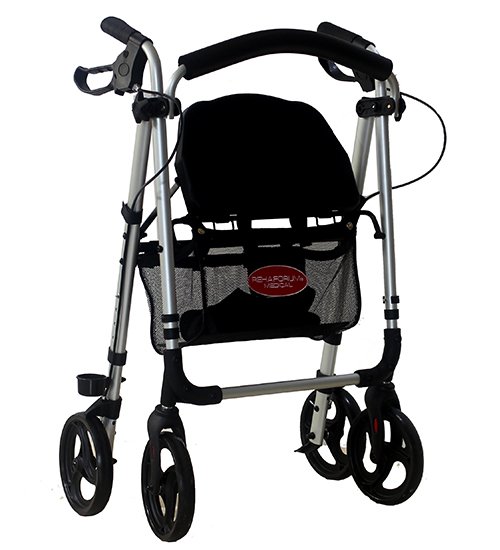 Leichtgewicht Rollator - Silber