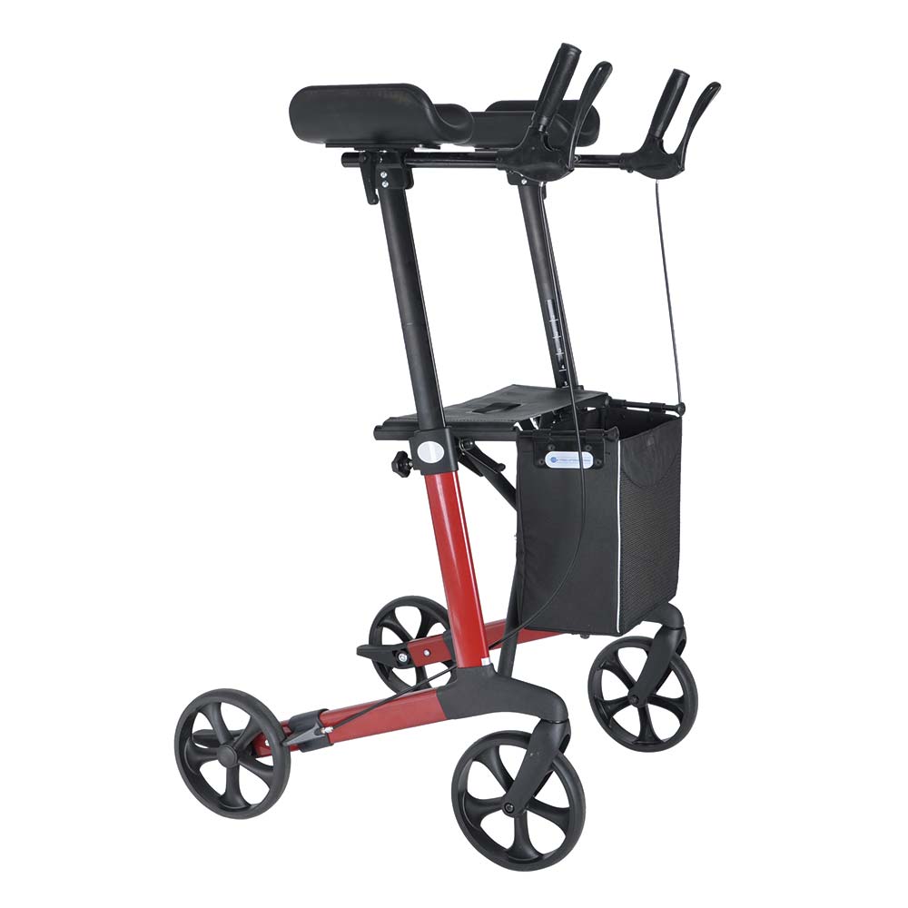 Høj rollator/talerstol - med armstøtte