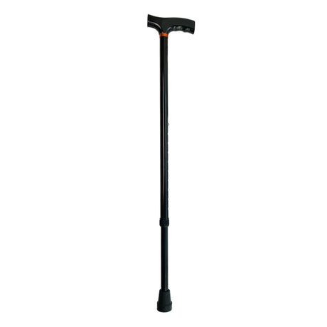 Stock, höhenverstellbar, schwarz