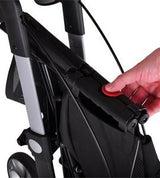 Server HD rollator - bredt sæde - Seniorshop