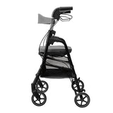 W4 rollator / indkøbsvogn - Grå