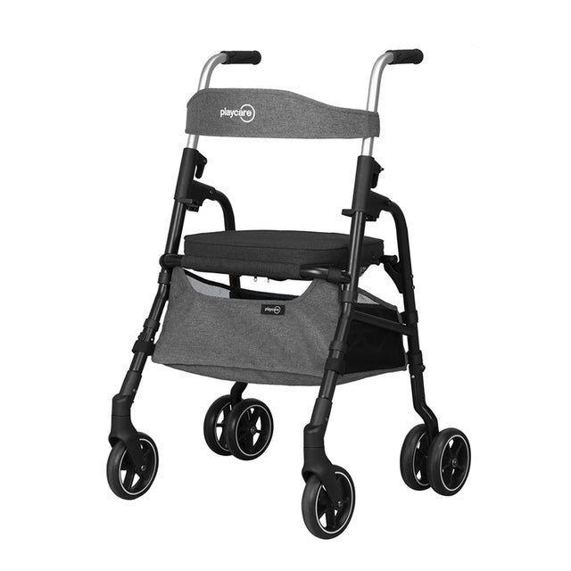 W05 rollator / indkøbsvogn - Grå