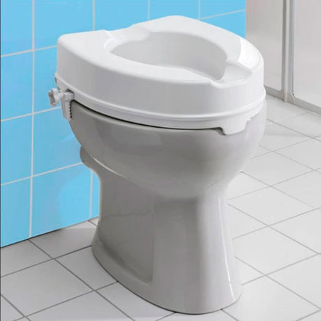Toilettensitzerhöhung ohne Deckel, 10 cm
