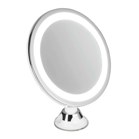 Makeup mirror with light, Ø20 cm, 5x magnification
