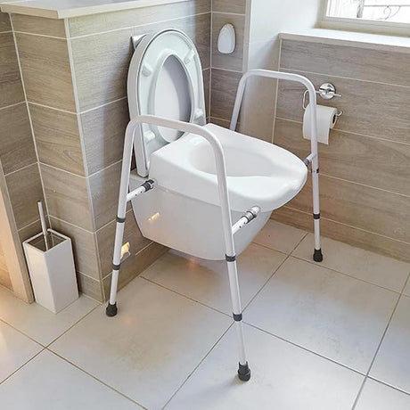 Toilettenstuhl, Verstellbare Breite