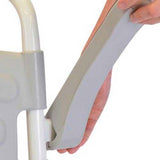 Siège de douche léger / Chaise percée à roulettes