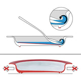 Bord met schuine bodem