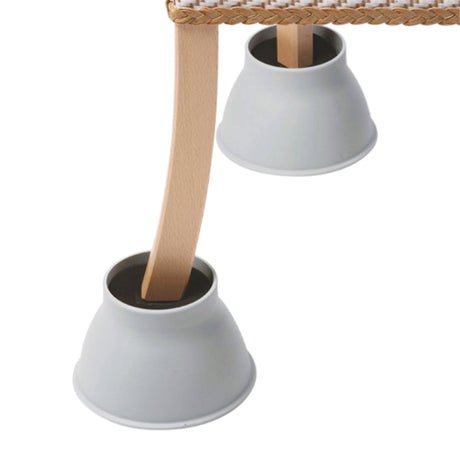 Rehausseurs de meubles en plastique, 9 cm - Lot de 4