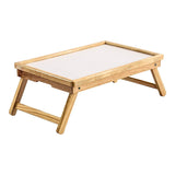 Houten bedtafel