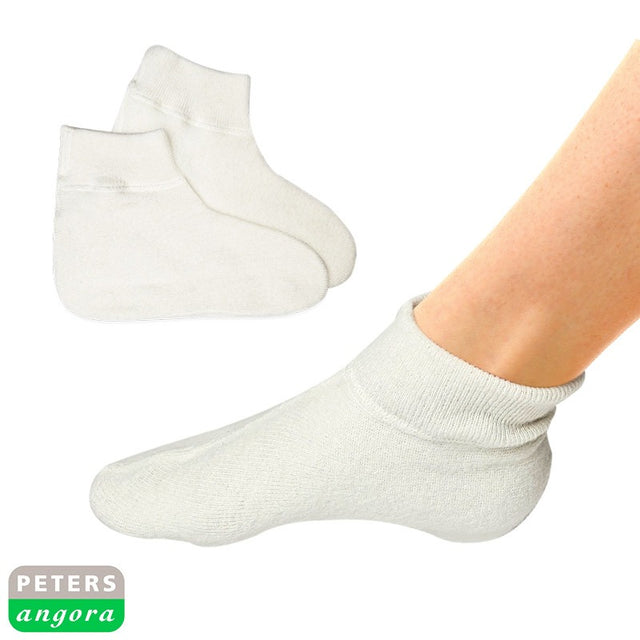 Zachte nachtsokken met angora