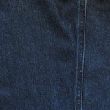 Jeans met elastiek in de taille - Blauw