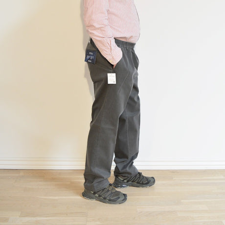 Pants with Elastic Waist, Grey