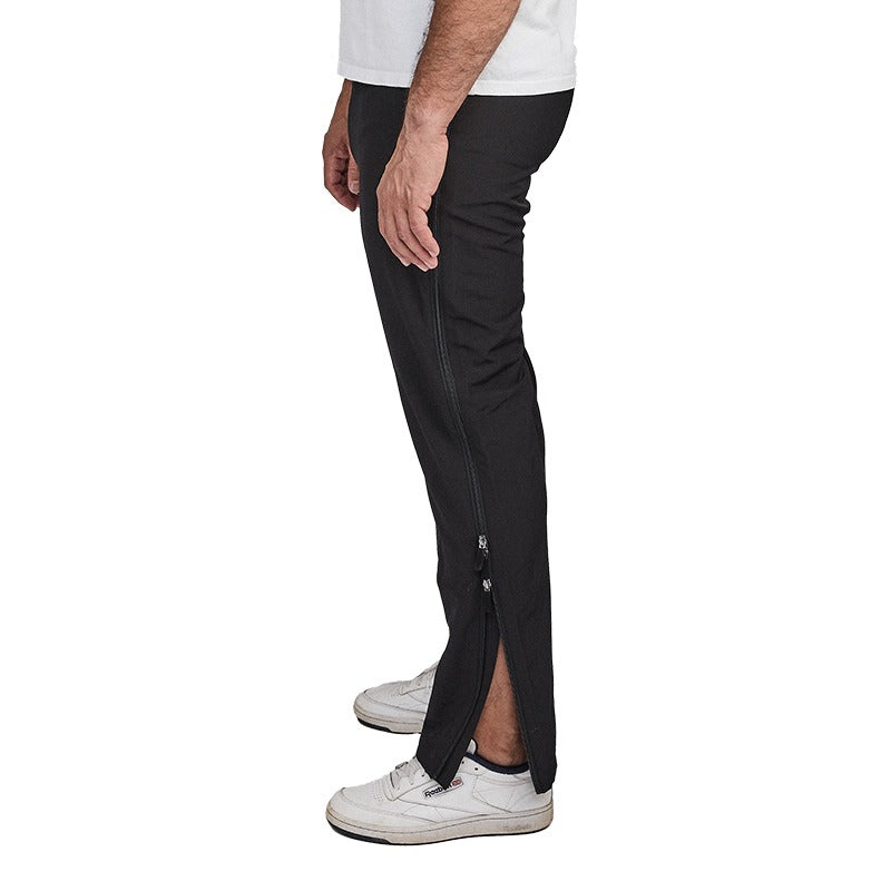 Broek met 4-weg ritssluiting - Zwart