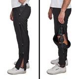 Broek met 4-weg ritssluiting - Zwart