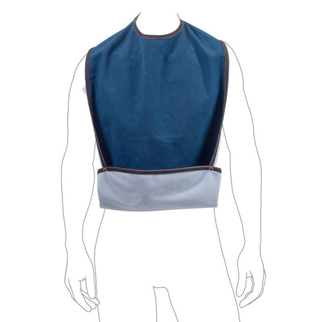 Esslatz Velour, Blau, 85x45 cm