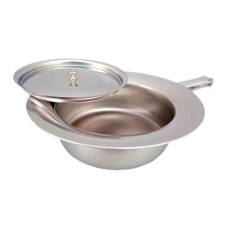 Bassine avec couvercle, Acier