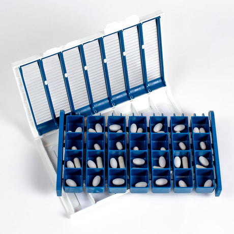 Doseringsdoos, 7 x 4 vakken