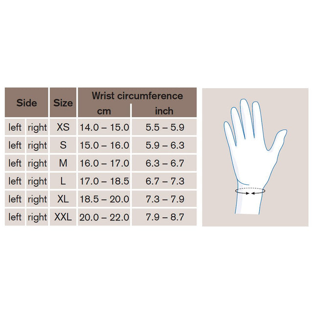Håndledsbandage, Grå