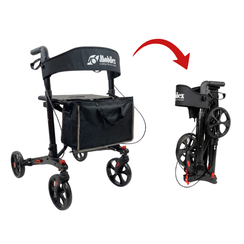 Panther Compact rollator - Noir