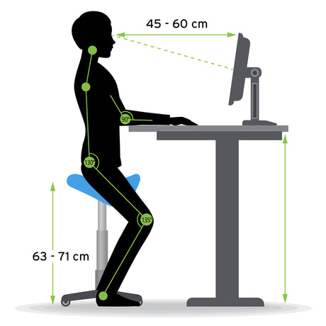 Tabouret universel avec roulettes